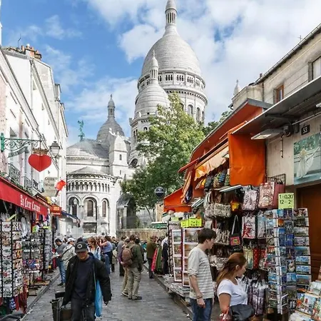 Sacre Petit Studio In The Coeur Of Montmartre Paris Exterior photo